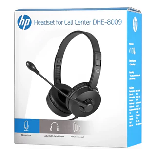 Headset Fone De Ouvido Dhe-8009 P2 HP Office
