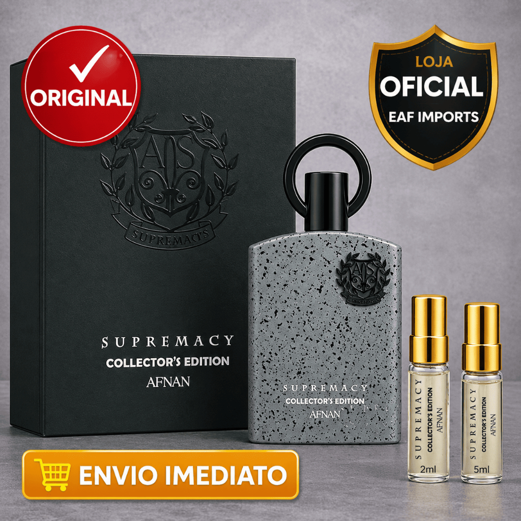 Perfume Supremacy Collector's Edition Afnan Masculino Amadeirado