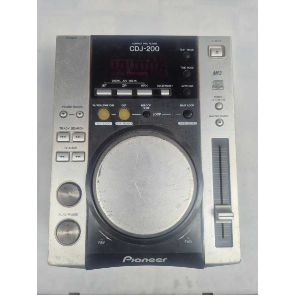 CDJ 200 Pioneer Player CDJ-200 MP3 Profissional DJ | Shopee Brasil