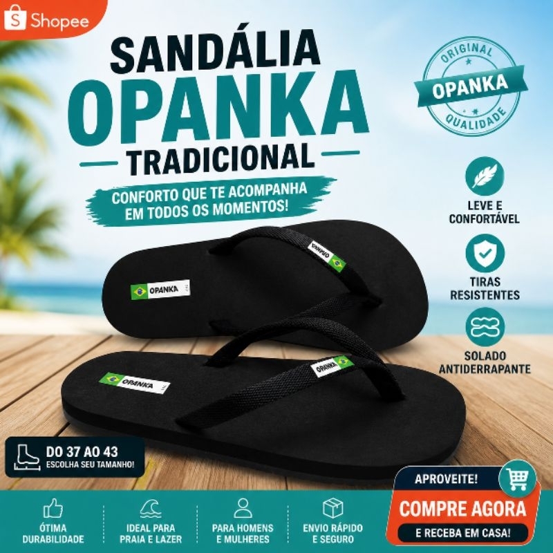 Sandália Opanka em Oferta | Shopee 2026