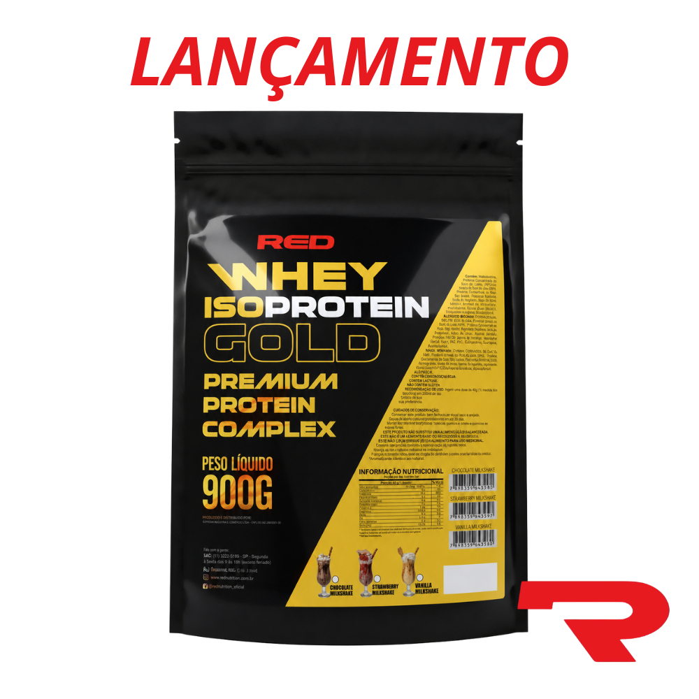 Whey Protein Isolado e Concentrado 24g Proteína Dose de 40g Isoprotein ...