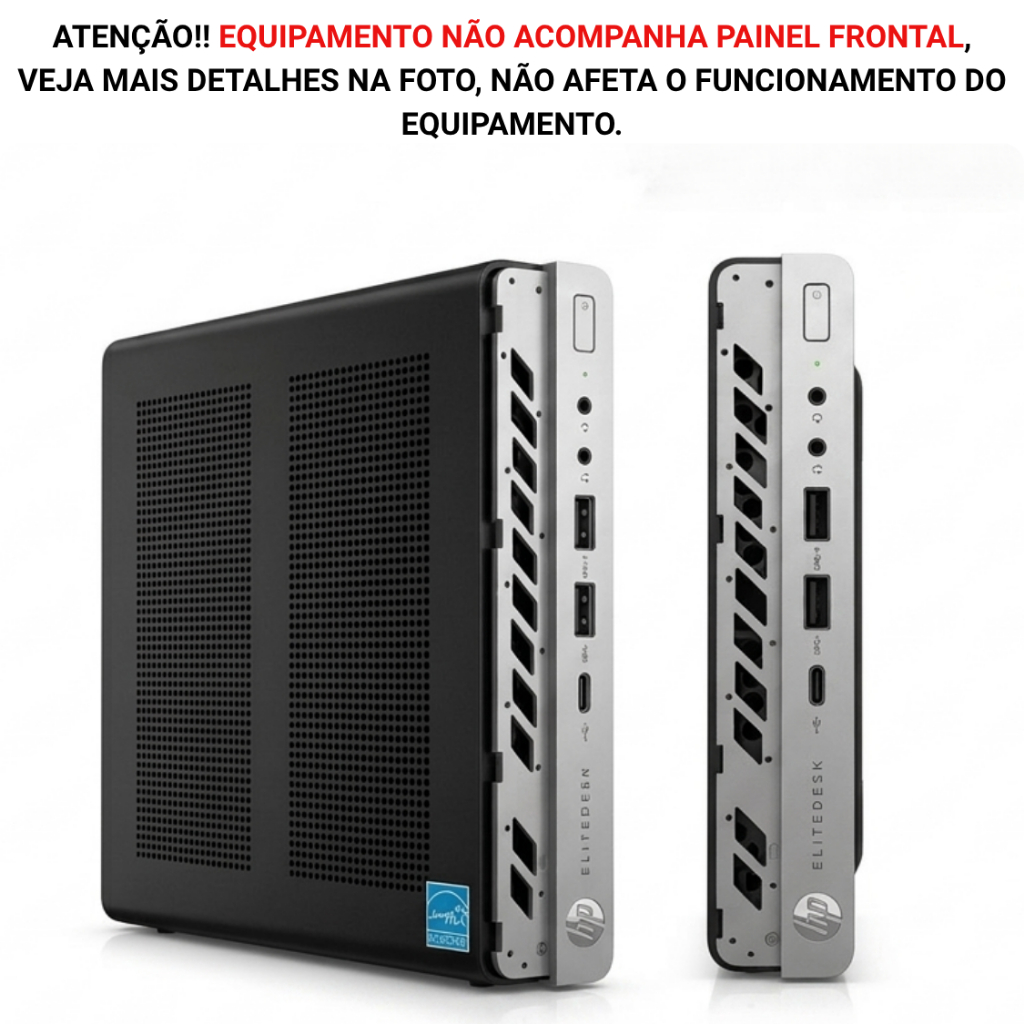 Computador PC Hp 800 G4 Mini Intel Core I5 8500 SSD 256gb 8GB de