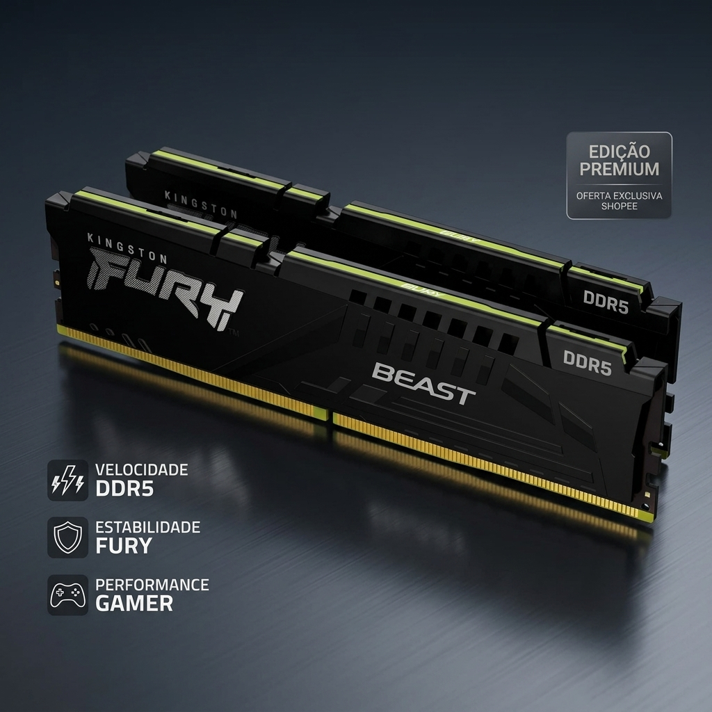 memória 8gb ddr5 em Promoção na Shopee Brasil 2026