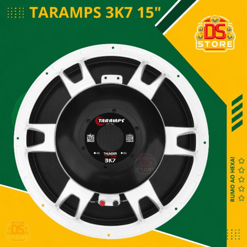 Alto falante 15 polegadas Taramps thunder bass 3K7 1200W RMS 4