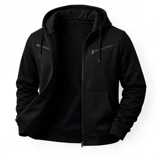 Moletom Com Capuz Ramazzoni Blusa de Frio de Ziper