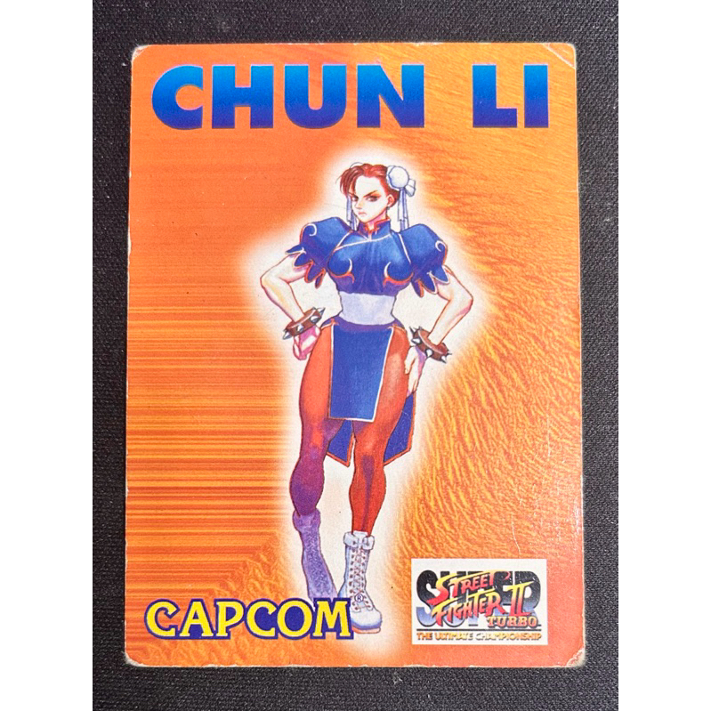 Card Arcade Chun Li Capcom Super Street Fighter 2 Turbo | Shopee