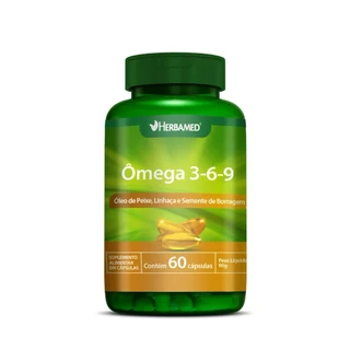 ÔMEGA 3 6 9 1000MG 60 CÁPSULAS