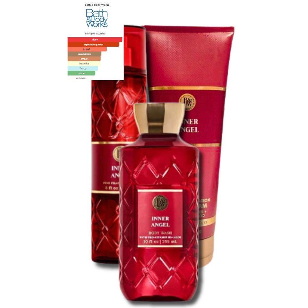 Kit Bath & Body Works Original • Body Splash + Hidratante
