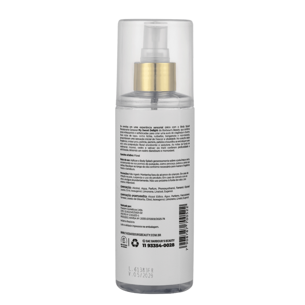 Body splash My Sweet Delight Barbour's Beauty 200 ml — foto 2