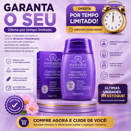 Creme Clareador Melanina PhálleBeauty — detalhe 6