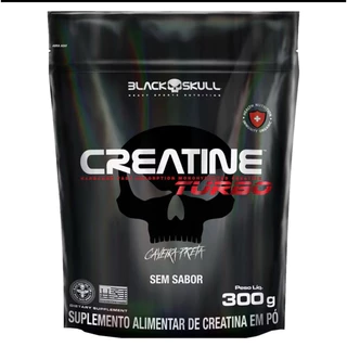 Creatina Turbo Black Skull Refil 300g