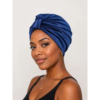 Touca Turbante Afro tipo touca fechada malha fresca, quimioterapia e indiano.