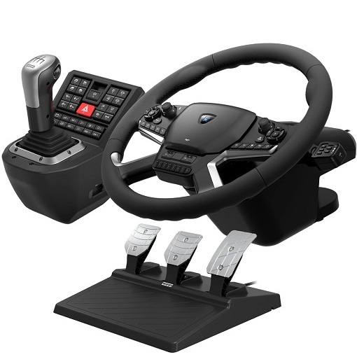 Volante de Caminhão HORI Force Feedback Truck para Windows 10/11 PC