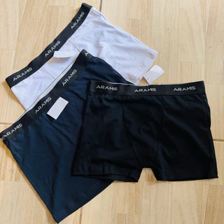 Kit 3 Cuecas boxer ara masculino algodão qualidade premium
