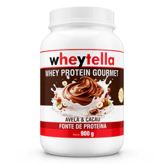 Whey Protein Gourmet 900g Sabor EXCLUSIVO - 23g de Proteína Por Dose Ganho de Massa Muscular