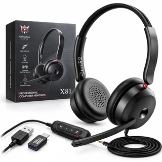HEADSET X81 ORIGINAL ONIKUMA MICROFONE COM CANCELAMENTO DE RUÍDO