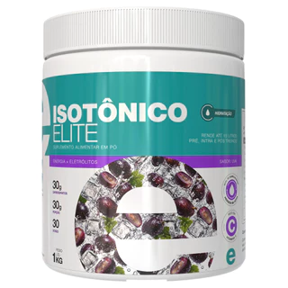 Isotônico em pó Pote 1kg Ellite Labs - Rende 30 doses - Isotonic - Eletrólitos - Rende até 15 litros - Gatorade Liquidz