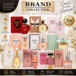 Perfume Brand Collection Feminino 25ml - Inspirados em Grandes Sucessos | Várias Fragrâncias