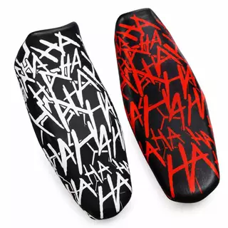 Capa Banco Personalizada Moto HA HA HA Titan Fan Start Ybr Pintada