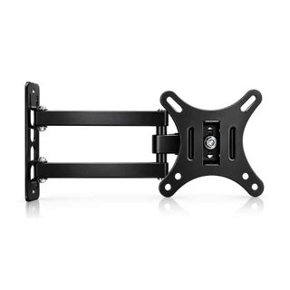 Suporte Articulado para TV Monitor 10 a 26 Polegadas Modelo X-100 VESA 100x100 Parede Inclinável - ENVIO IMEDIATO