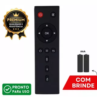 Controle Compatível com Box TX 3 Mini TX 5 TX 5 Pro TX 6 TX 8 TX 8 Pro TX 9 TX 9 Pro | Reposição