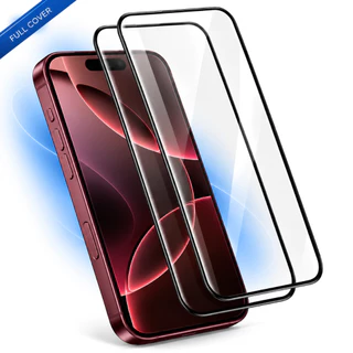 Kit 2 Película Vidro Temperado 3D iPhone 11 12 13 14 15 16 17 18 Pro Max Full Cover