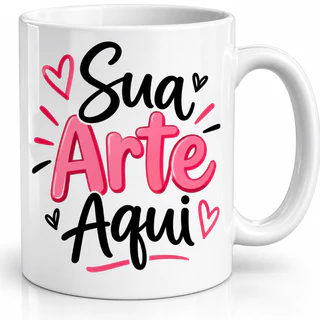 Caneca Personalizadas com logo/nome/arte