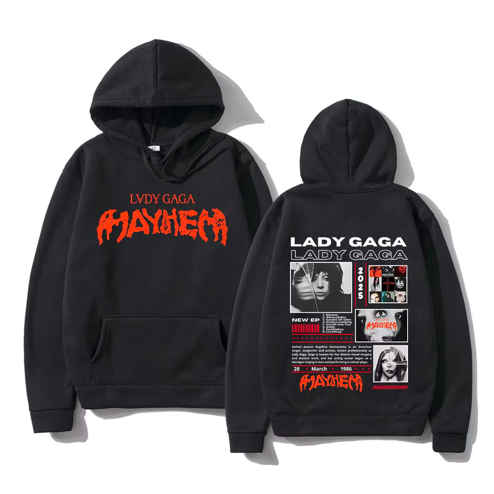 Moletom Lady Gaga - MAYHEM Logo em Promoção na Shopee Brasil 2026