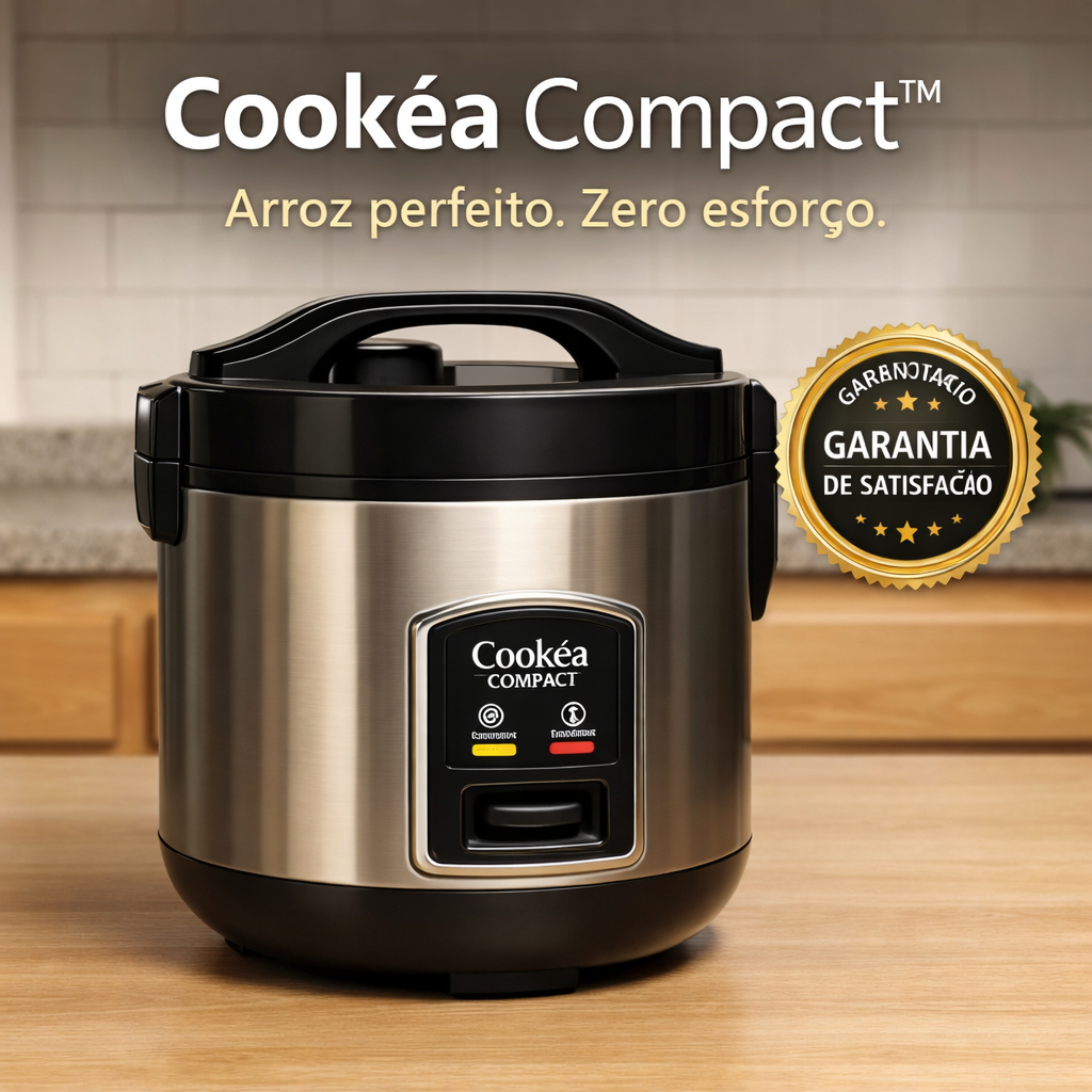 Panela Elétrica de Arroz 1 Litro 220V Cookéa Compact Automática ...