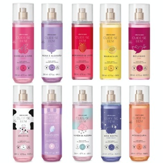 Body Splash Cuide-se Bem original O Boticário – Escolha o Seu 200ml | Amoruda, Nuvem, deleite e Mais em Oferta na Shopee