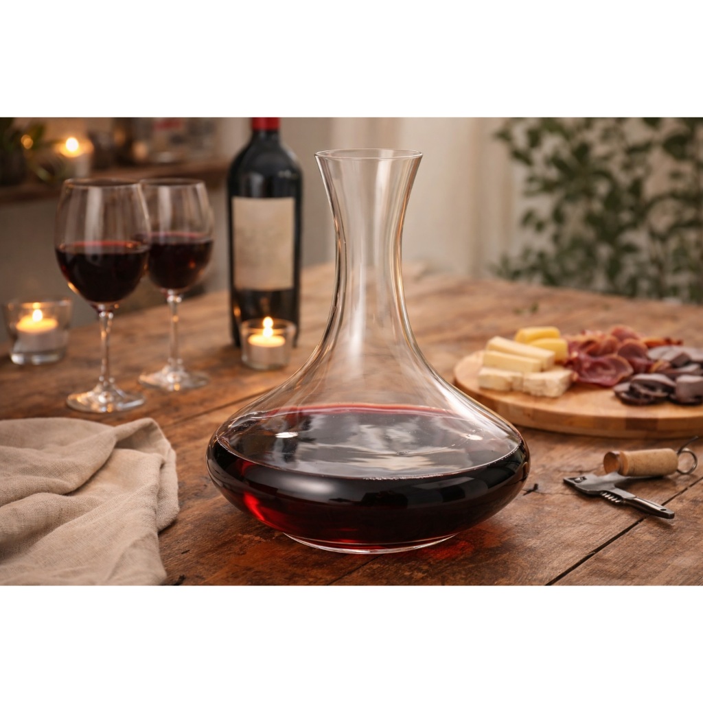 Decanter Savant 1,8L Cristal Ecológico 23,7Cm Para Vinho