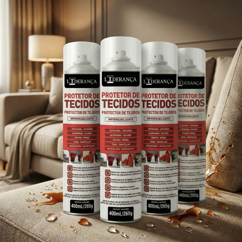 Impermeabilizante De Tecido 400ml Tecidos Estofado Ténis Sapato Sofá ...