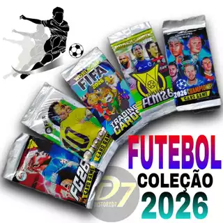Kit 200 Cards Figurinhas de FUTEBOL VARIADOS 2025/2026 para bater / trading Cards /Colecionável em Oferta na Shopee