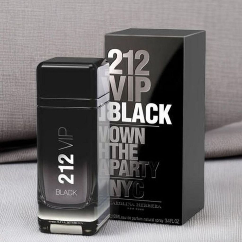 Perfume 212 Vip Men Black Masculino Eau de Parfum 100ml | Shopee