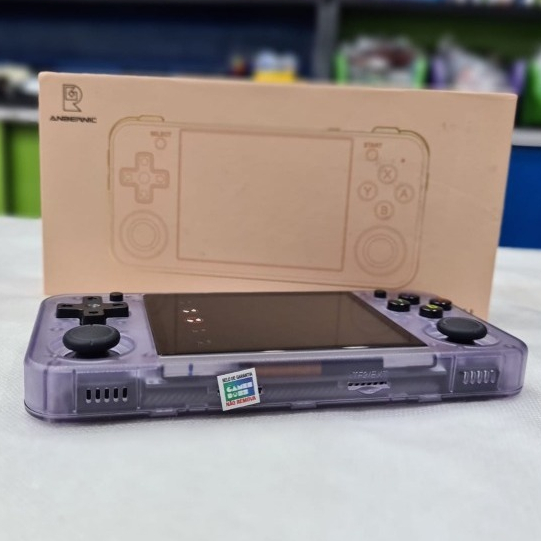 Anbernic RG35XX H - Retrô Gamer Portátil 64GB c/ Jogos cor: roxo