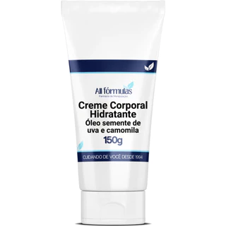 Creme Hidratante Corporal 150g Com Semente De Uva E Camomila