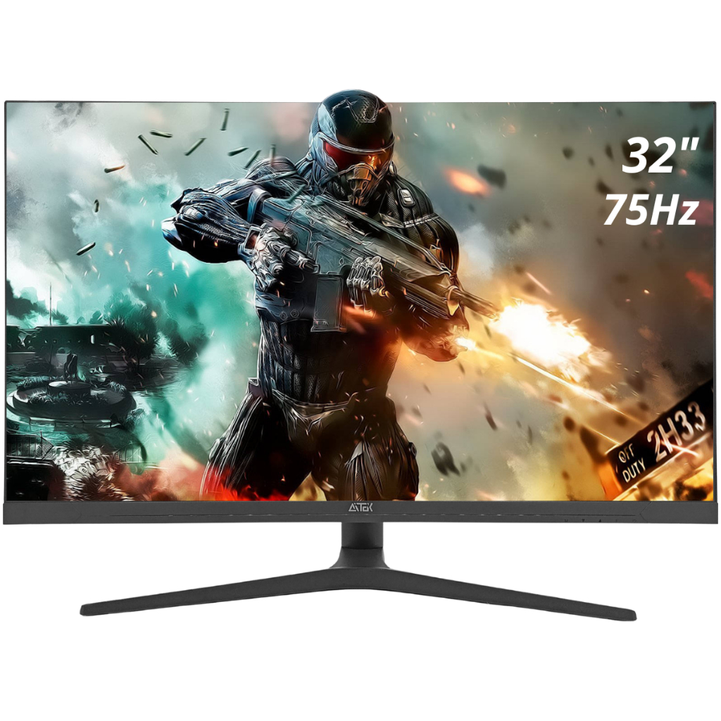 Monitor Gamer 32 Polegadas 4K UHD IPS RGB 1ms 75Hz HDMI DP Ajustável ...