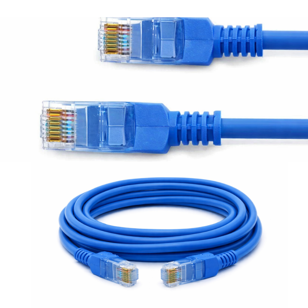 Cabo de rede internet 15 metros Azul Rj45 | Shopee Brasil
