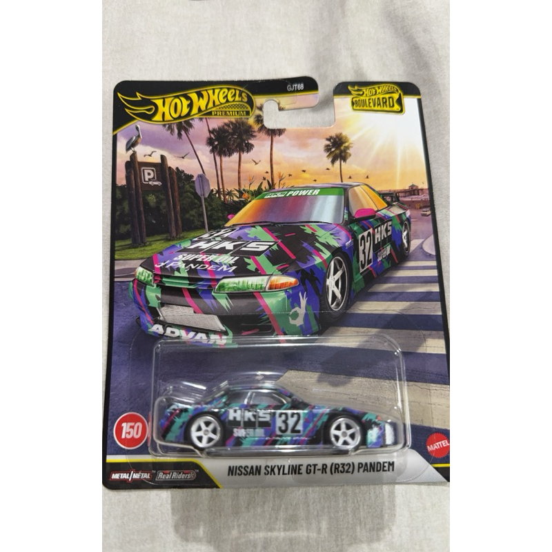 Hot Wheels Boulevard Nissan Skyline GT-R (R32) Pandem | Shopee Brasil