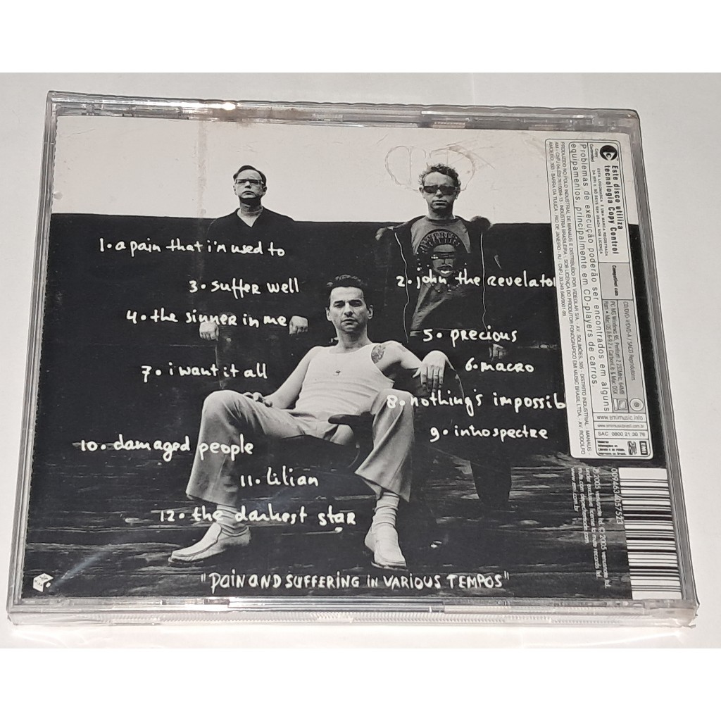 depeche mode em Promoção na Shopee Brasil 2026