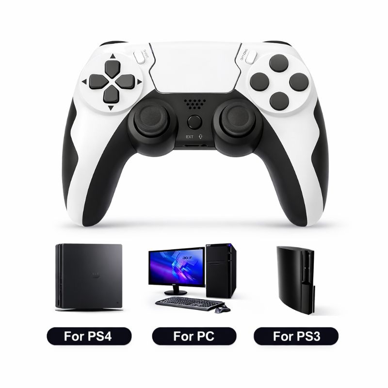 Controle PS3, PS4 e PC P48 Gaminja, 6 Eixos de Giroscópio