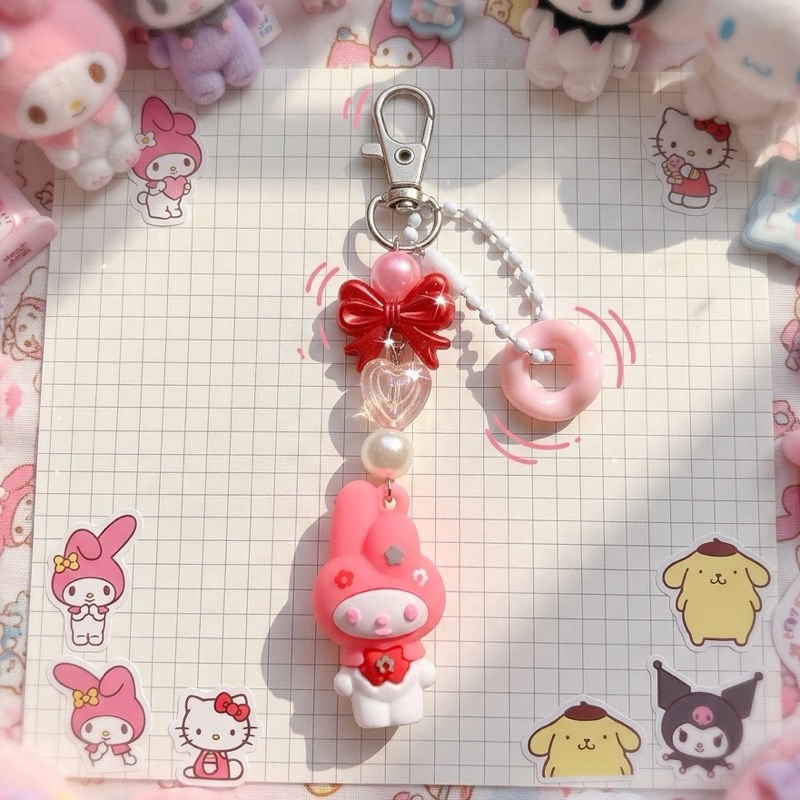 Chaveiros Sanrio Hello Kitty Trinkeks Y2k Cacareco Estrela My