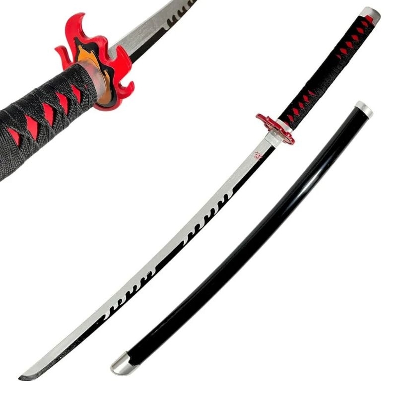 Espada Katana Tanjiro V2 Rengoku Demon Slayer | Shopee Brasil