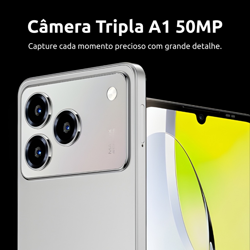 Celular Nubia ZTE A56 Pro 4GB RAM 128GB MEMORIA Potência Tela 90Hz