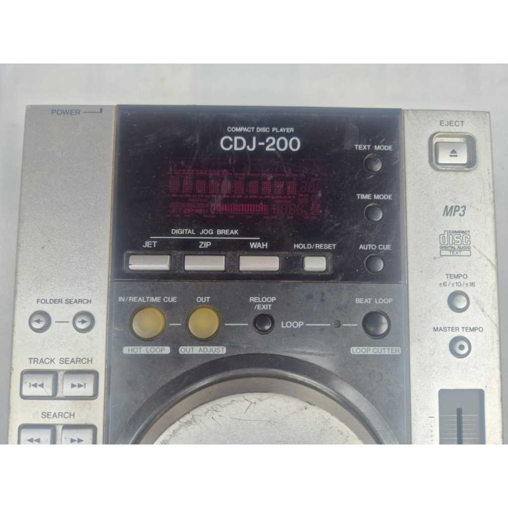 CDJ 200 Pioneer Player CDJ-200 MP3 Profissional DJ | Shopee Brasil