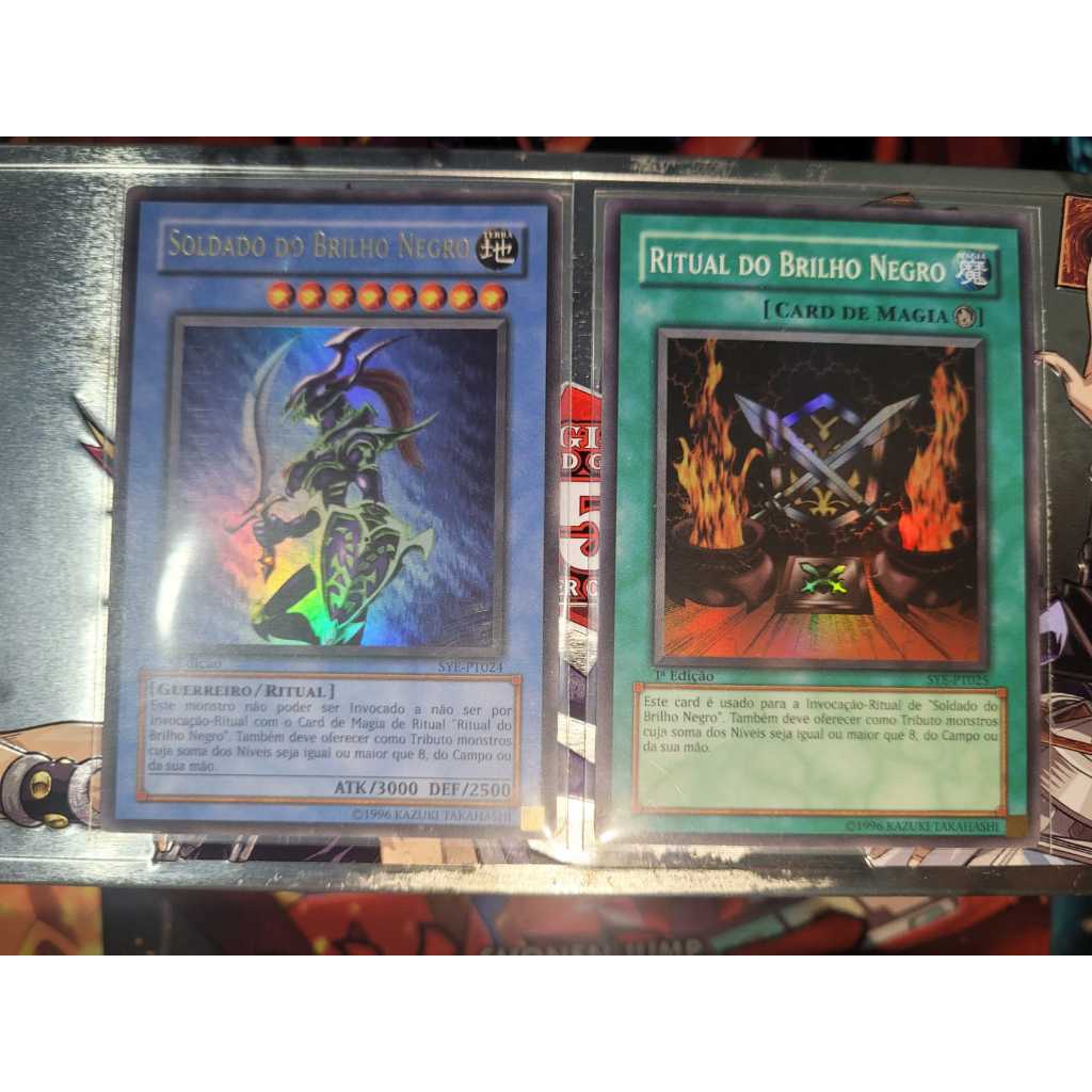 Black Luster Soldier Ultra Raro + Ritual Super Raro. Em Portugus Starter  Deck Yugi Evolution - Yugioh! Original Konami. | Shopee Brasil