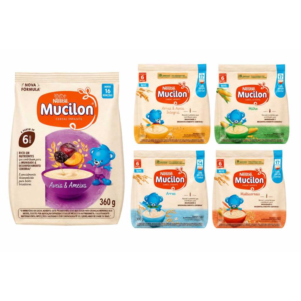 Mucilon Sache 360Gramas (CADA) | Shopee Brasil