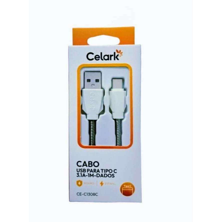 iPhone / v8 / tipo-c 2.4a cabo de dados USB IT-BLUE com proteção