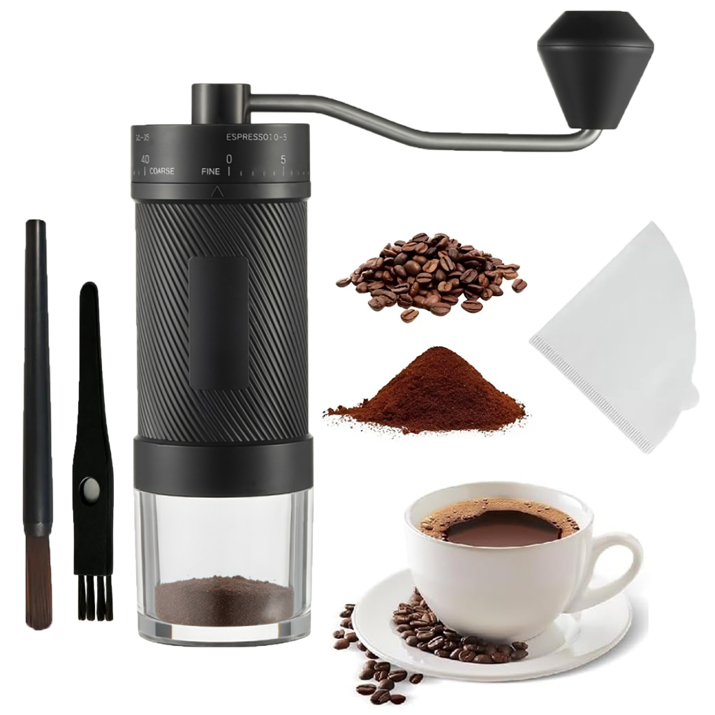 Moedor Cafe Ajuste Granulagem Manual Com 40 Níveis De Ajuste