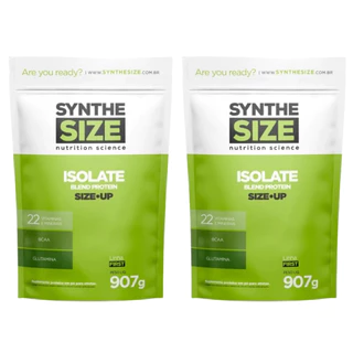 Kit 2x Whey Protein Isolate 900g - Synthesize